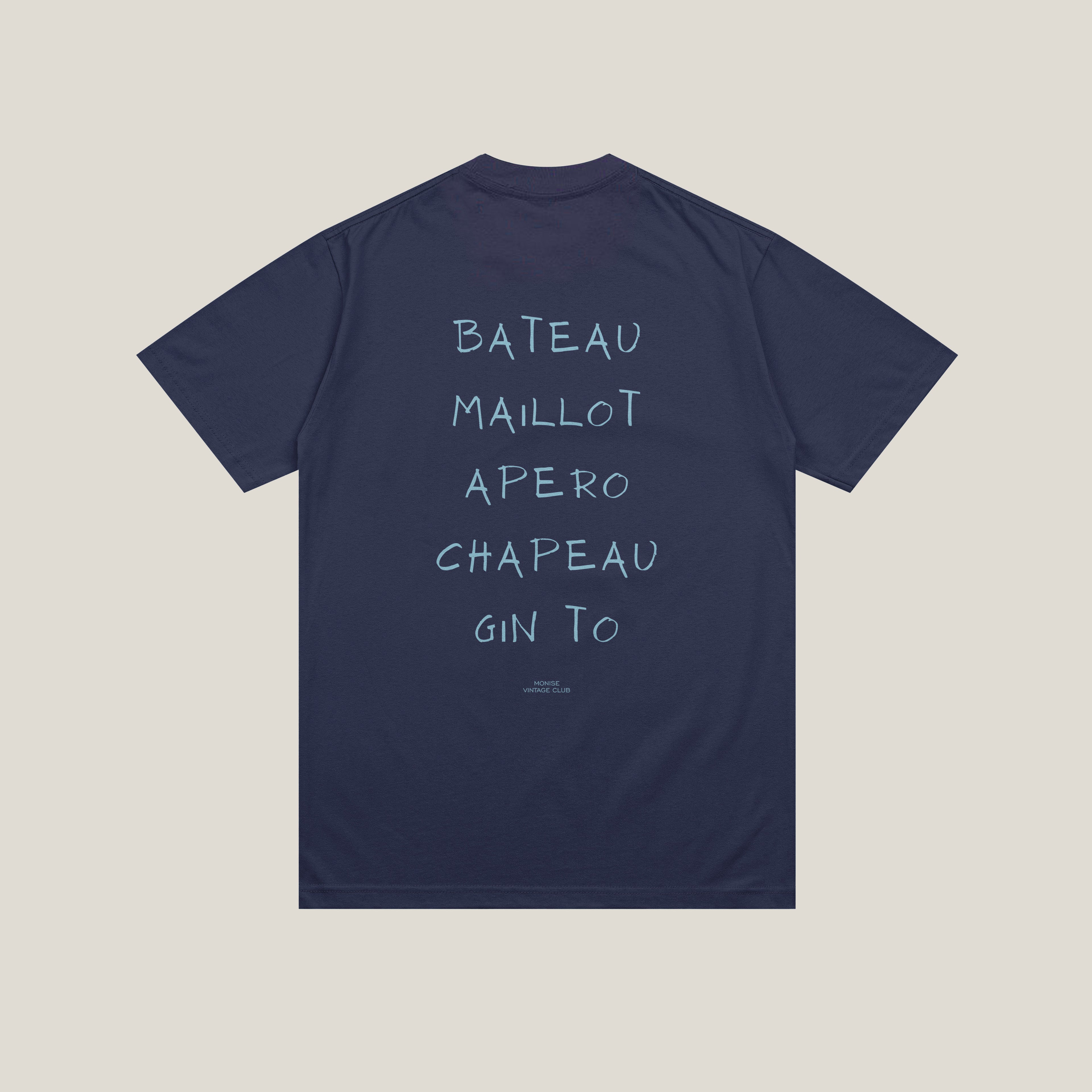 T-SHIRT JOURNÉE EN BATEAU